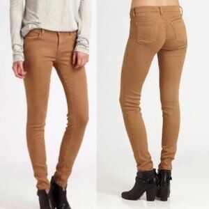 J Brand Ginger Brown Super Skinny Leggings Jeans Size 25
